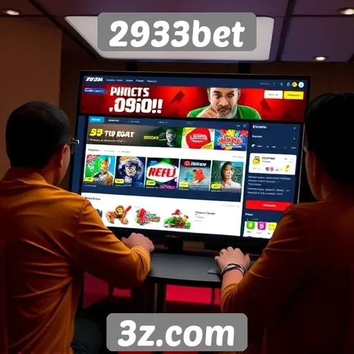 Experiência do usuário na navegação do site 2933bet